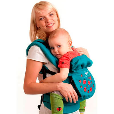 Эргономичный рюкзак I love mum Universal "Божьи коровки"