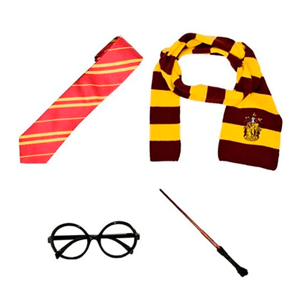 Палочка, галстук, шарф, очки Гарри Поттера