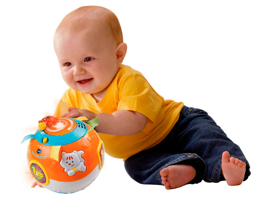 vtech move & crawl ball