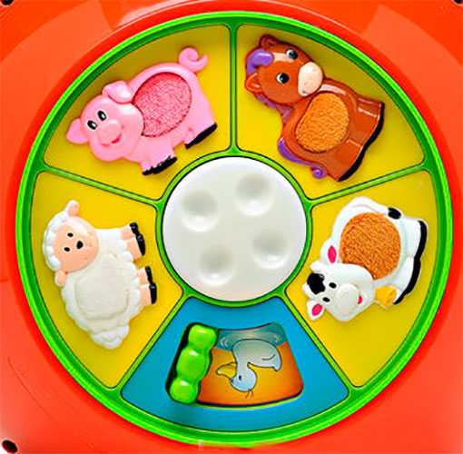 Игрушка KIDDIELAND "Музыкальный куб"