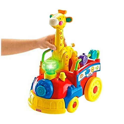 fisher price amazing animals choo choo train