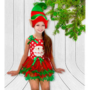Платье новогоднее для девочки "Ho-ho-ho!" 