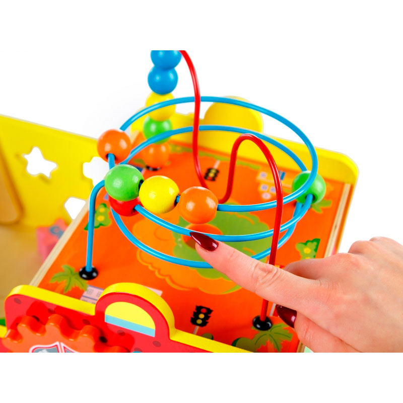 Ходилка-игровой центр EcoToys "Пожарная машина"