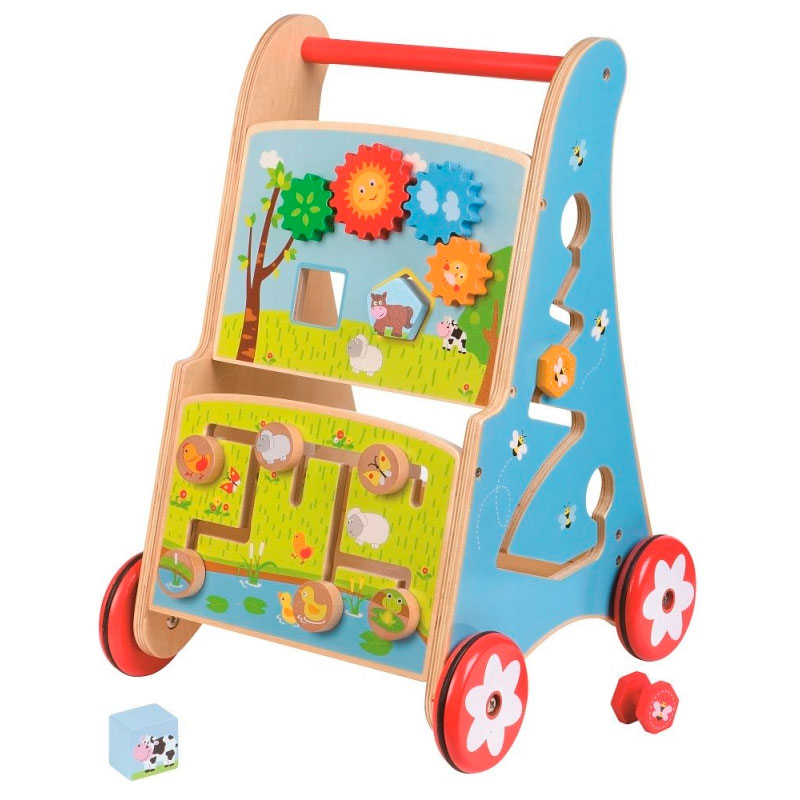 Ходилка деревянная EcoToys "Лето в деревне"