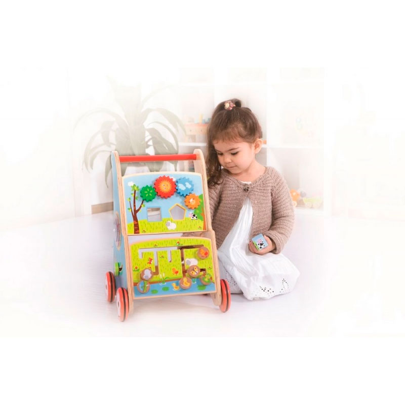 Ходилка деревянная EcoToys "Лето в деревне"