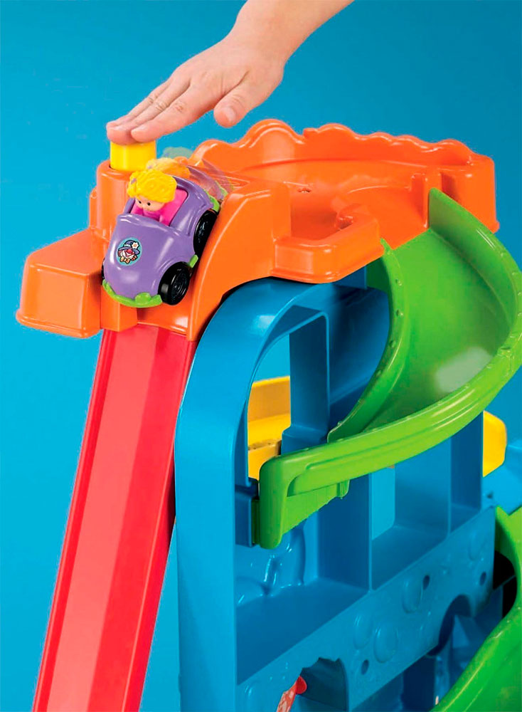 Игровой центр гараж-паркинг Fisher-price "Мертвая петля"