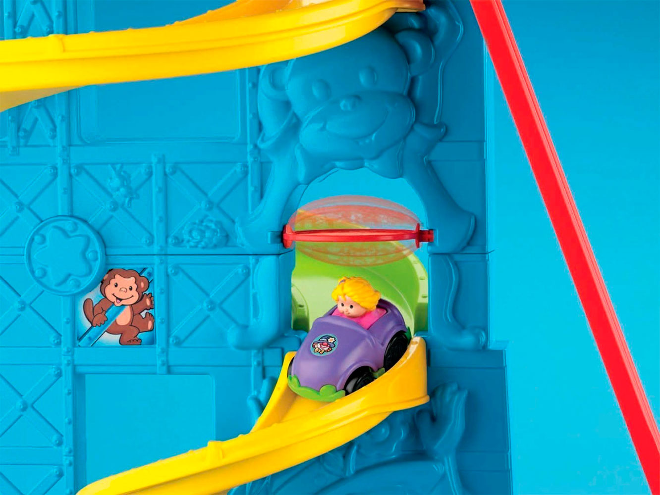 Игровой центр гараж-паркинг Fisher-price "Мертвая петля"