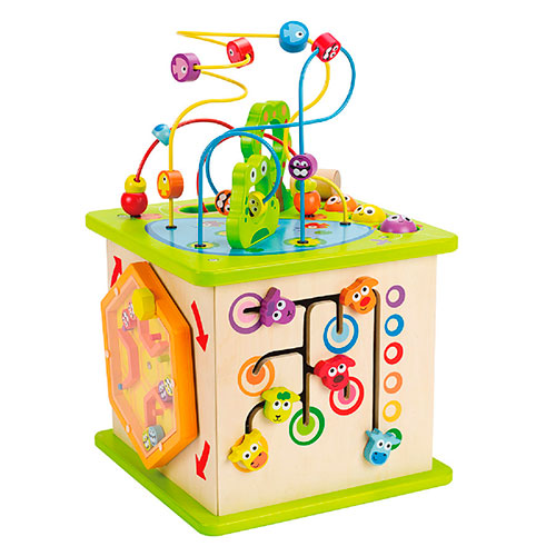 Игрушка деревянная с сортером Hape  "Мега Куб"