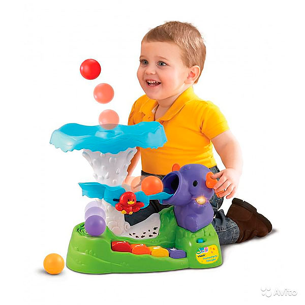 игрушка "Веселый Слон с шариками" Vtech