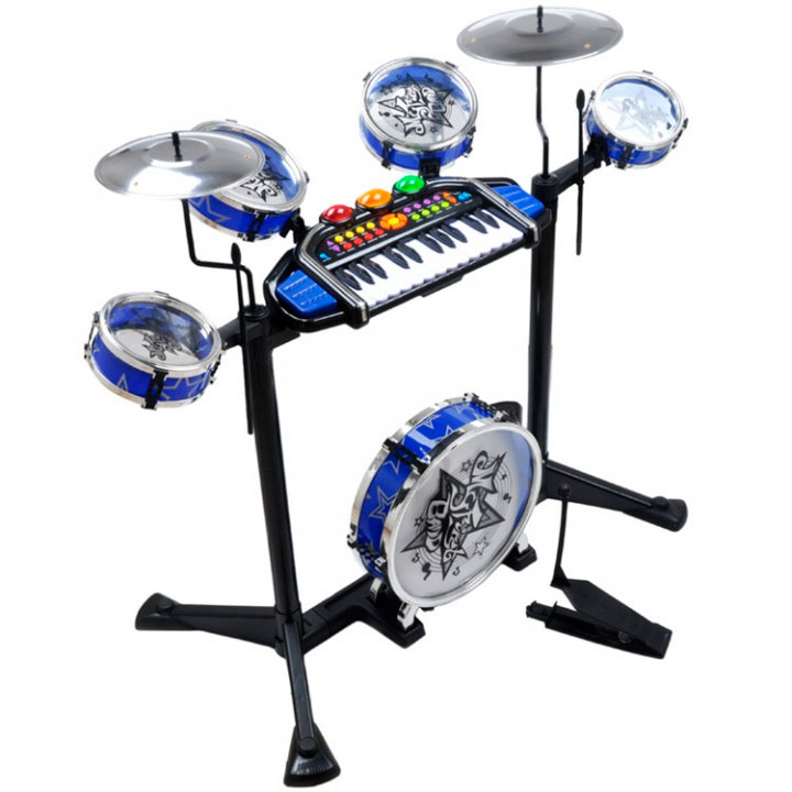 Барабанная установка с синтезатором "Моя супергруппа" 