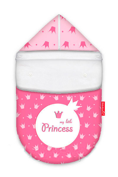 Конверт на выписку ЗИМА (овчина, флис) "Принцесса"