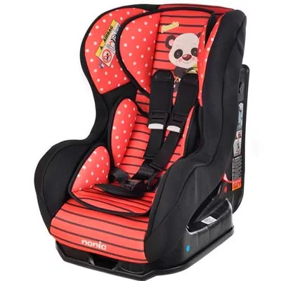 Детское автокресло nania Driver Animals Panda Red