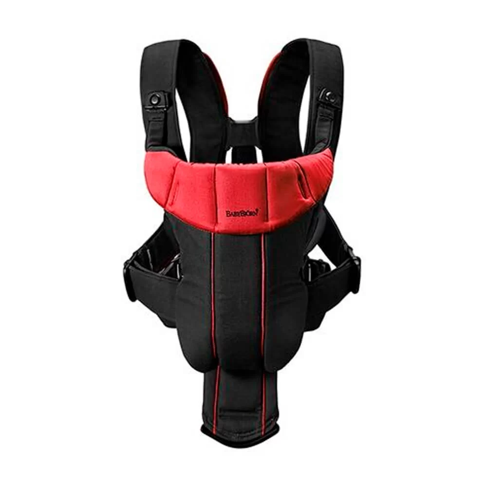 Нагрудная сумка Babybjorn Miracle Black/Purple Cotton Mix