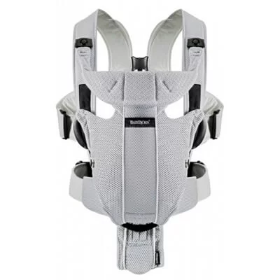 Нагрудная сумка Babybjorn Miracle Silver Mesh