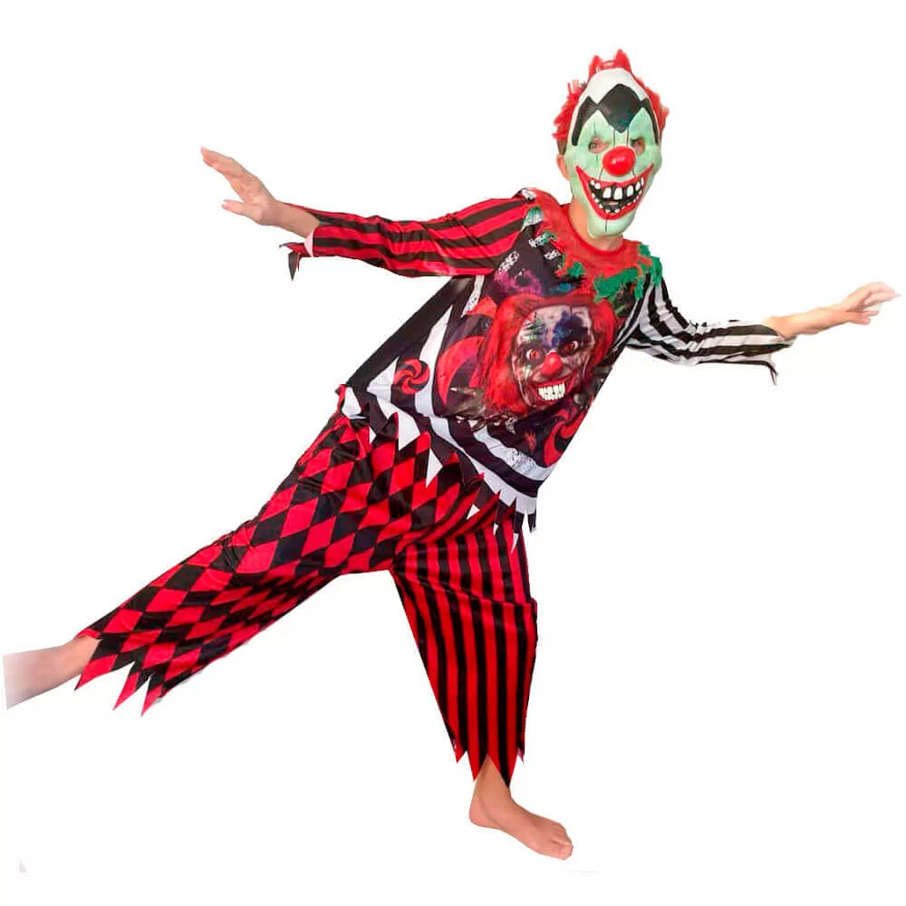 Костюм злого клоуна на хэллоувин