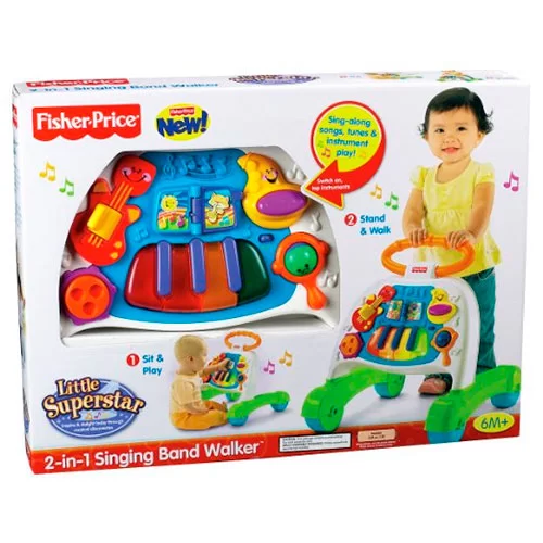 Ходилка музыкальная Fisher-price "Оркестр"