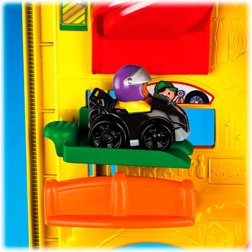 большой гараж-паркинг фишер-прайс