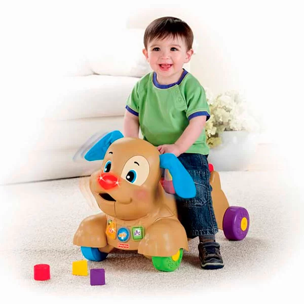 Ходилка-каталка Fisher-price "Музыкальный щенок"