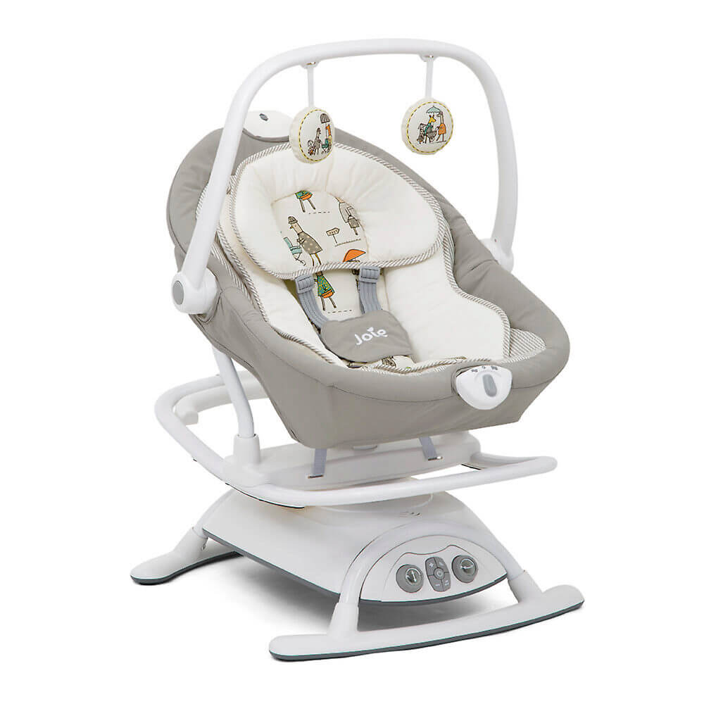 Электронные качели-колыбель Joie Sansa 2 в 1