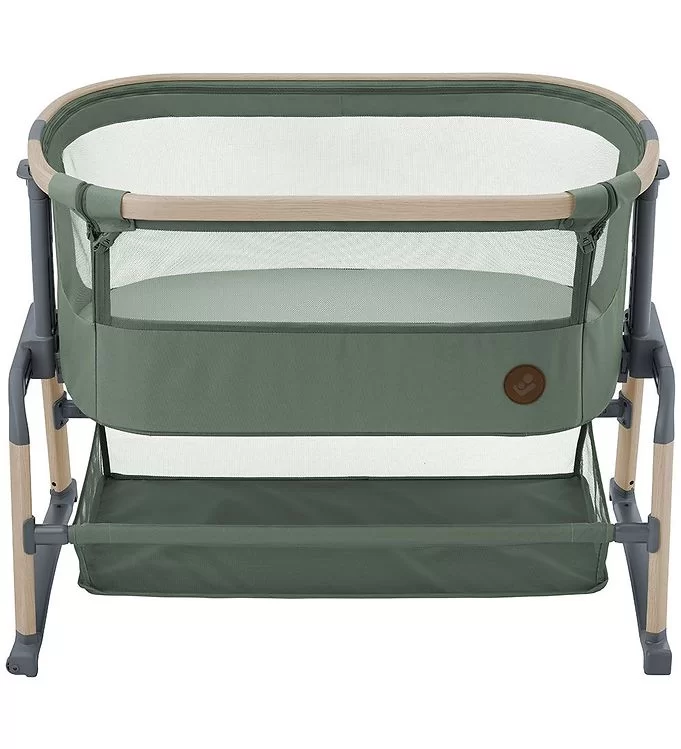 Приставная кроватка Maxi-Cosi iOra Air Beyond Green — вид спереди