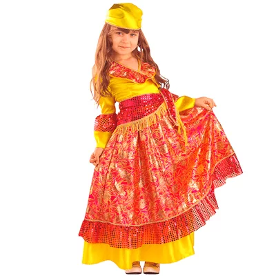 костюм цыганки для девочки на Новогодний утренник