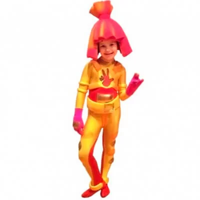 костюм симки из фиксиков для девочки