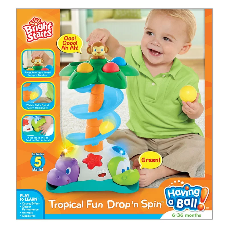 Игровая стойка Bright Starts Tropical Fun