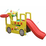 Игровой центр Happy Box "Автобус с горкой"