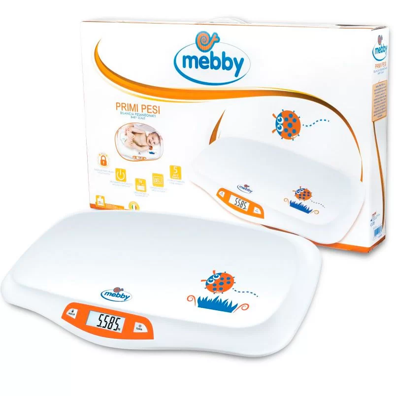 Электронные весы для новорожденных Mebby Primi Pesi
